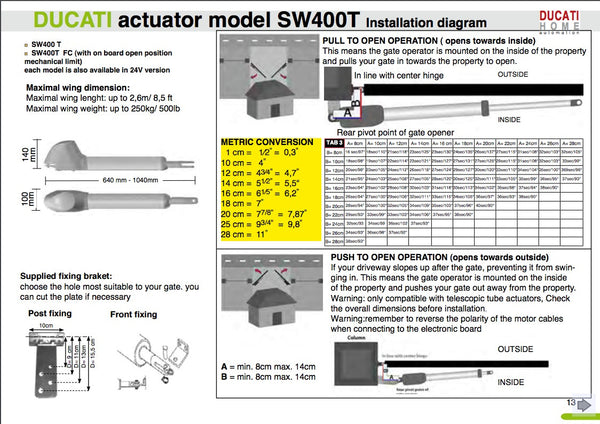 SW400T